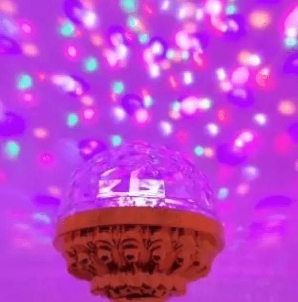 Rotating Disco Bulb