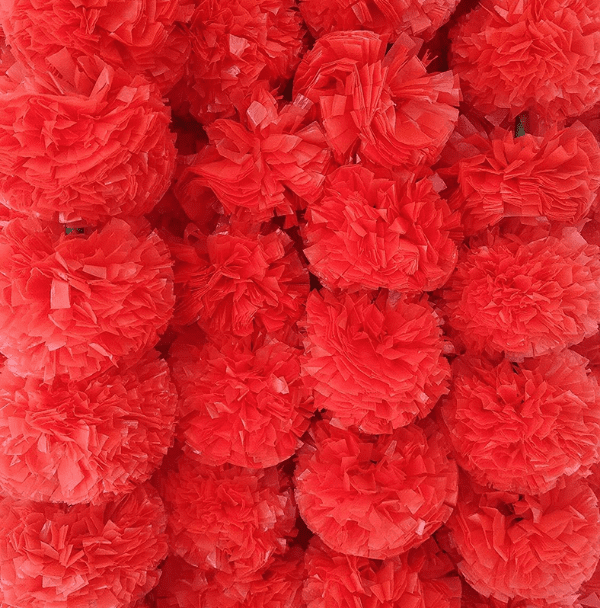 red color garlands