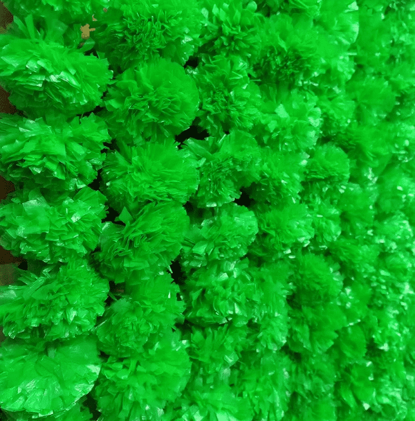 green color garlands
