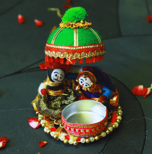 Rajasthani Candle Holders with Umberlla