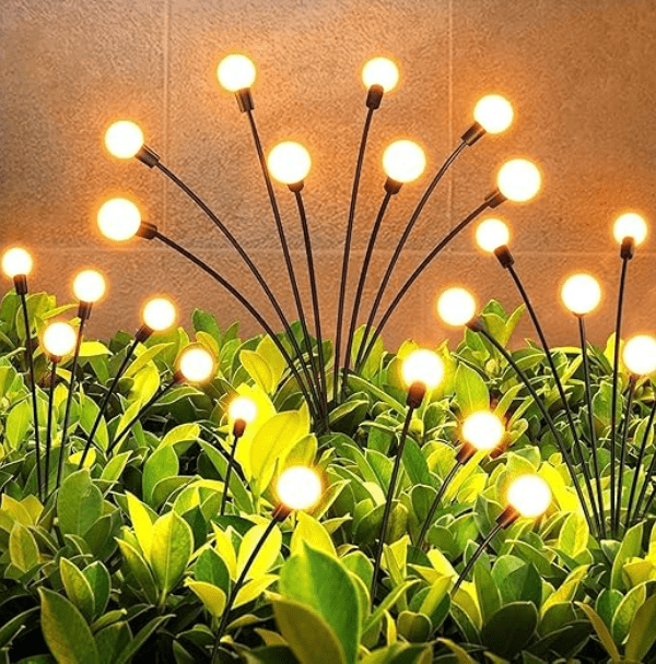 solar powered firefly lights